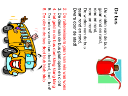 11 - LIEDTEKST - de bus (tekst)
