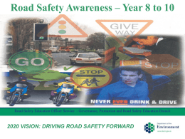 2020 vision: driving road safety forward