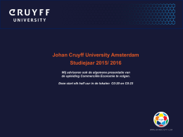 Johan Cruyff University