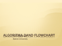 ABC-01 Algoritma dan Flowchart