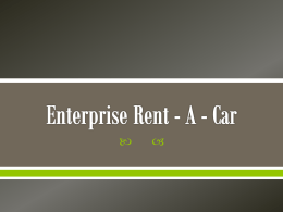 Enterprise Rent - A