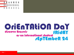 powerpoint Orientation Day