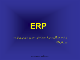 ERP - Reza Samizadeh Site