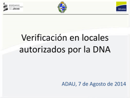 Diapositiva 1 - Asociacion de Despachantes de Aduana del