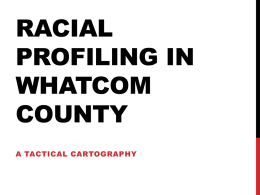 Race in Whatcom County - Community To Community Development