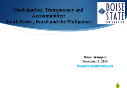 Lessons from comparative research on public participation