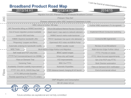 Nov 13 Product Roadmap