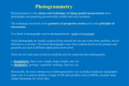 lecture-7 Photogrametry