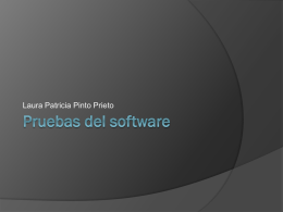Pruebas del software parte 2 laura Pinto
