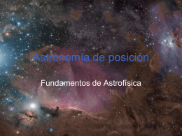 Astronomía de posición