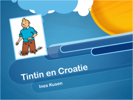 Tintin en Croatie