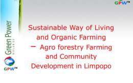 Pollination - African Green Developments (Pty) Ltd.