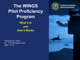 FAA WINGS Program - Long Version