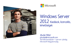 Competitive Advantages of Windows Server 2012