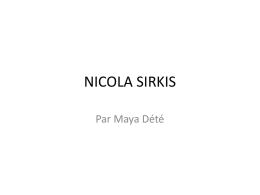 NICOLA SIRKIS