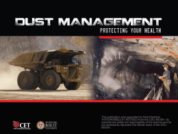 Powerpoint Presentation: Dust Management: Protecting Your Health