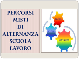 percorsi-misti-di-alternanza-scuola-lavoro - "Enrico Fermi"