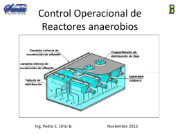 Control Operacional de Reactores anaeróbios - 1793-HO