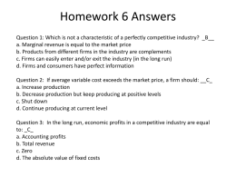 Homework 6 Answer Key