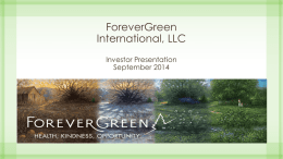 ForeverGreen International, LLC