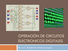 Unidad 1-Operacion de Circuitos Electronicos Digitales