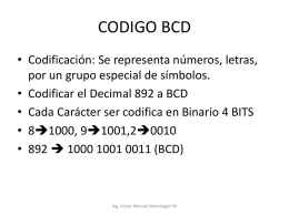 CODIGO BCD