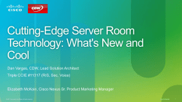 Cisco Data Center Strategy Master