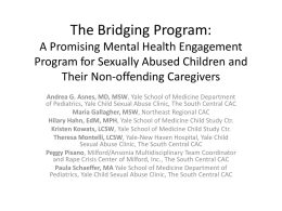 The Bridging Program: A Promising Mental Health Engagement