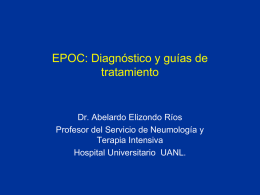 EPOC Diagnóstico, Tratamiento y Complicaciones.
