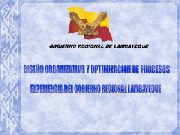 Diapositiva 1 - Gobierno Regional La Libertad