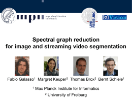 Oral presentation slides - Max Planck Institute for Informatics