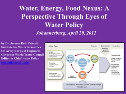 Plenary Session 2 Presentation