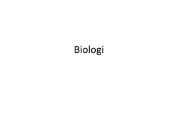 Biologi PLPG 2013