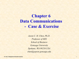 ch06-Case - Gonzaga University