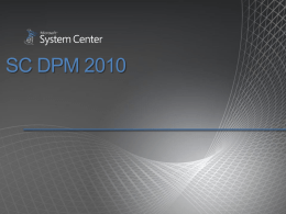 DPM 2010 Overview French