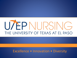 DNP - Utep - University of Texas at El Paso