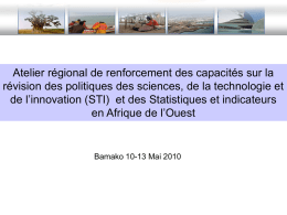 Senegal - Institut de statistique de l`Unesco