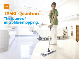 TASKI Quantum sales prezentáció