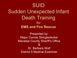 EMS SUID Training 1.21.14 no pics