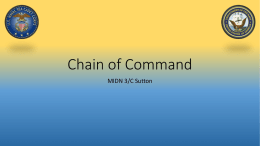 KDPP3 Chain of Command - U.S. Naval Sea Cadet Corps Katy