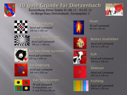 10 gute Gründe für Dietzenbach