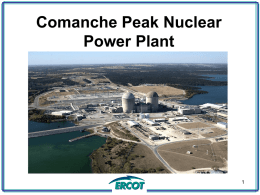Comanche Peak Nuclear Operations 2014 OTS