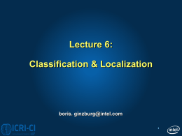 Lecture 6 CNN - detection