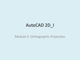 AutoCAD 2D_I Module 5