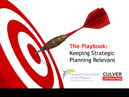 Making Strategic Planning Relevant