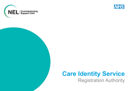 Care Identity Service