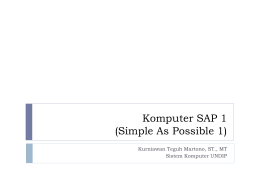 K-10 Komputer SAP 1