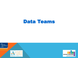 Data Teams Presentation (Re-delivery)