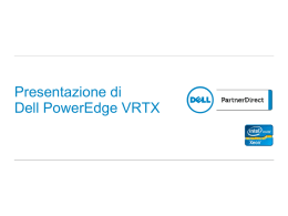 PowerEdge VRTX End Customer presentation