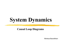 causal loop diagrams